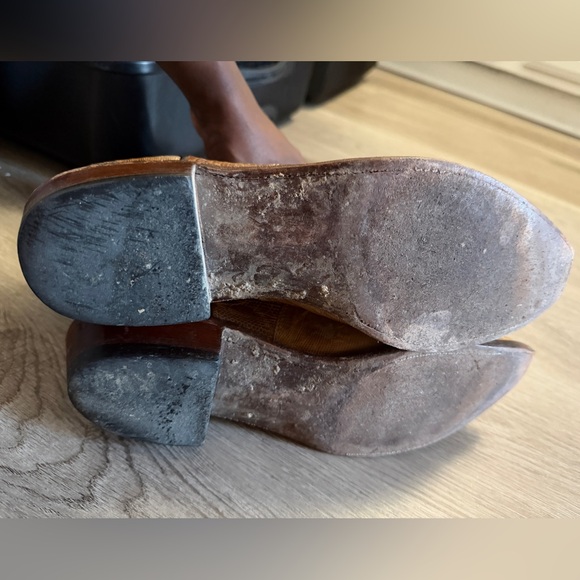 Lucchese Black and Tan 1883 Cowboy Boots - Picture 12 of 14